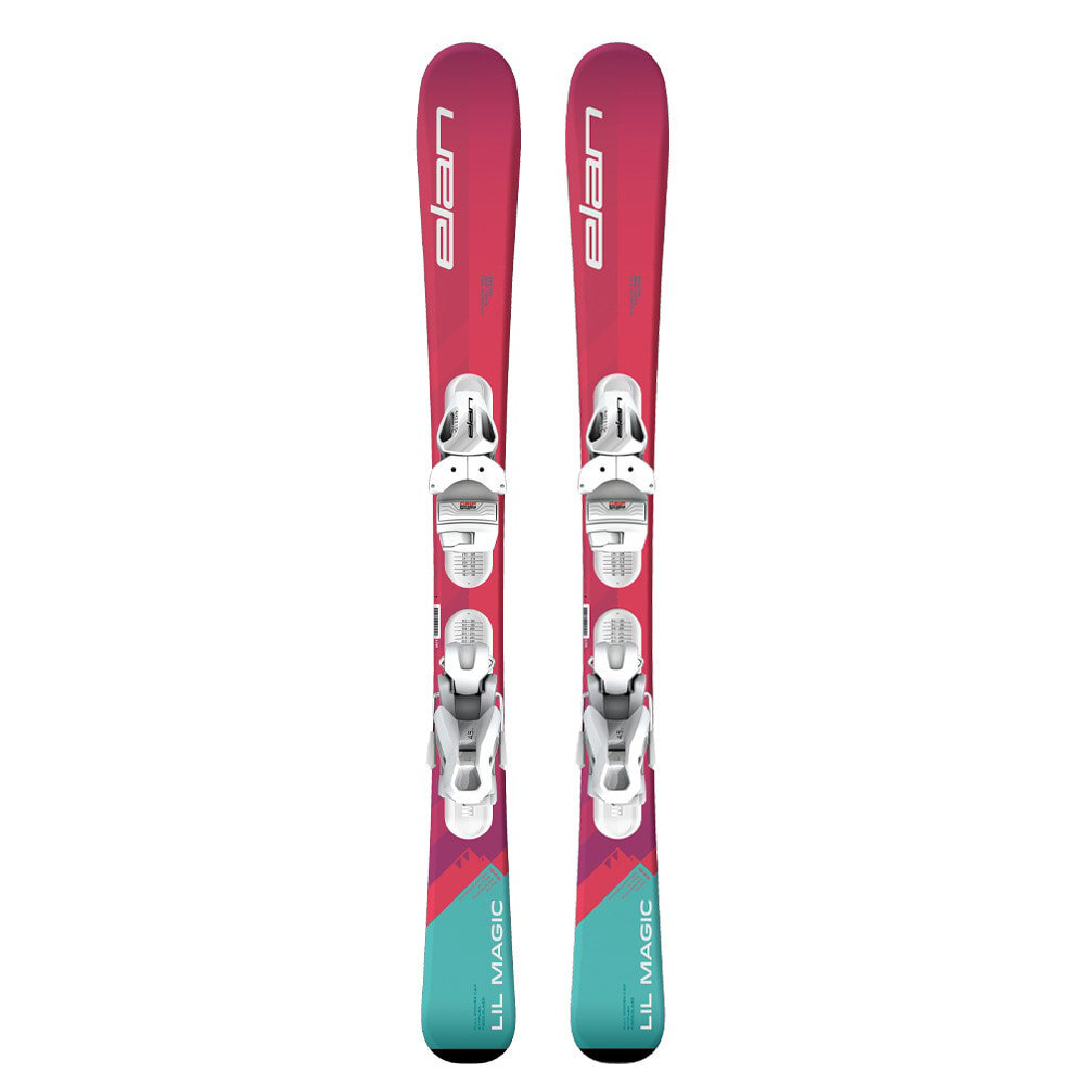 Горные лыжи с креплениями ELAN 2023-24 Lil Magic Jrs 70-90 El 4.5 (см:70)