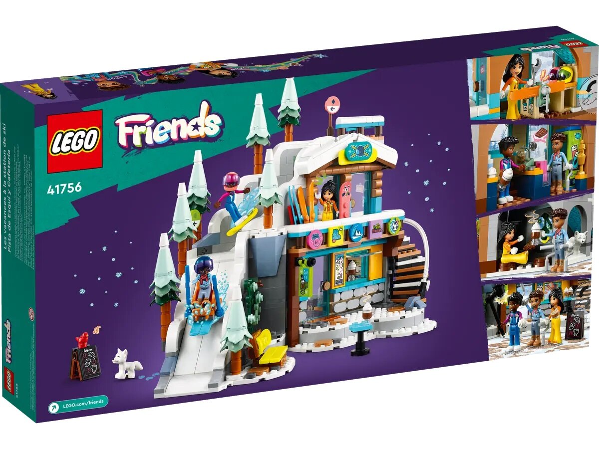LEGO Friends Каникулы. Горнолыжный склон и кафе 41756 - фото №2