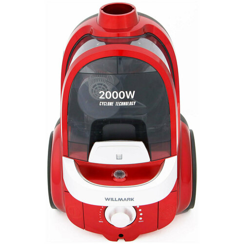 Пылесос WILLMARK VC-2067CY ярко-красный 1073800₽