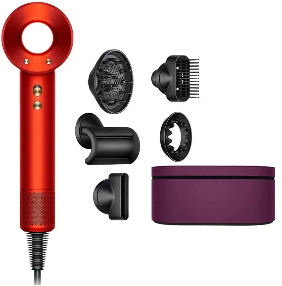 Фен Dyson Supersonic HD07 gift edition UK, topaz orange — купить в интернет-магазине по низкой цене на Яндекс Маркете