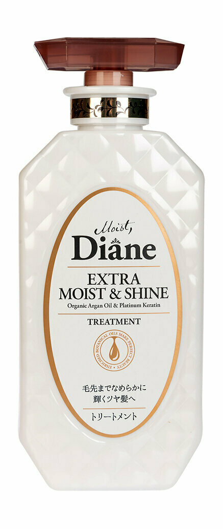 Увлажняющий кератиновый бальзам-маска для волос Moist Diane Perfect Beauty Extra Moist & Shine