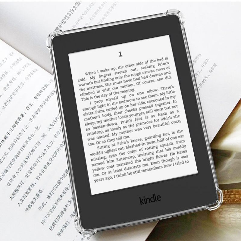 Чехол-бампер MyPads Tocco для Amazon Kindle Paperwhite 5/ 11th Gen 2021 силикона прозрачный