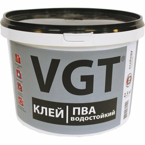 Клей ПВА Vgt (ВГТ) Водостойкий, 280 г