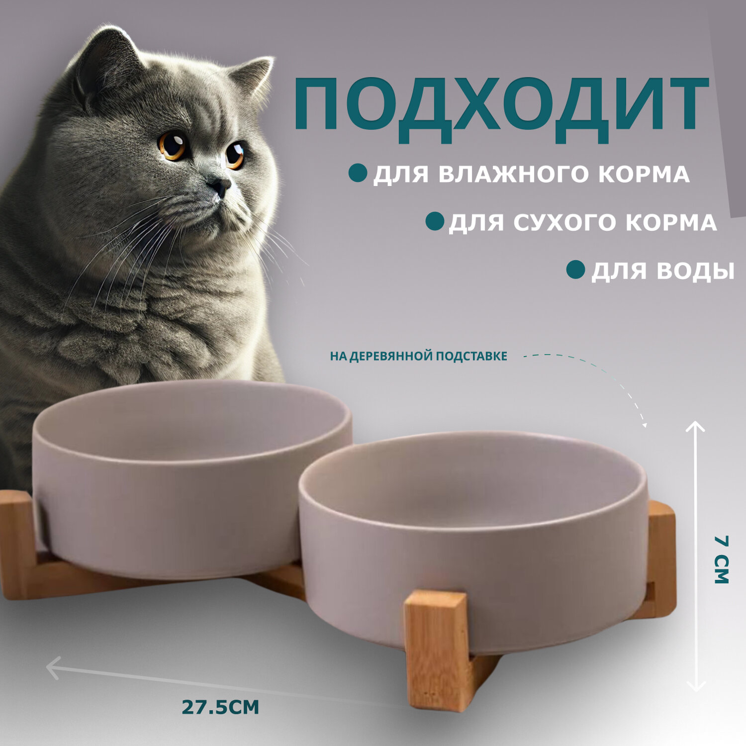 Картинки Миски для кошек и собак на подставке