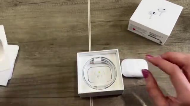 Наушники беспроводные Pods Pro 2, Hi-Tech, Bluetooth , влагозащита White — фото 1