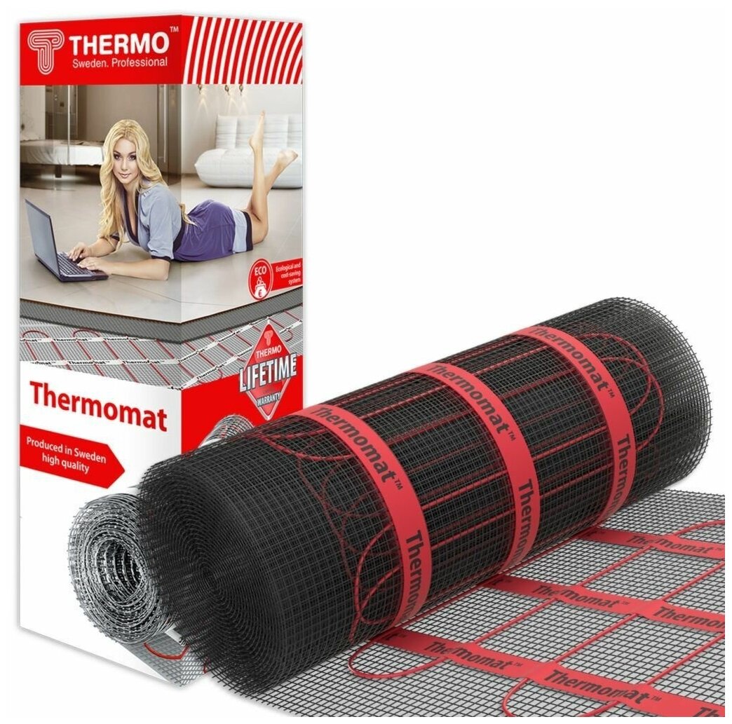 Нагревательный мат Thermomat TVK-210 1,4 м2