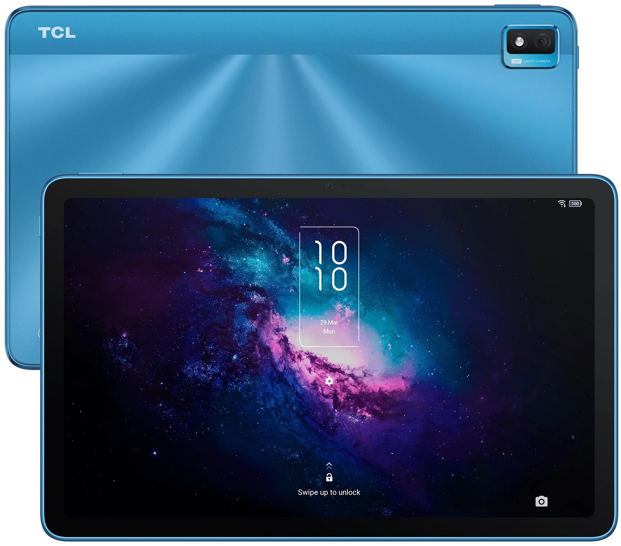 10.36" Планшет TCL 10 TABMAX (2021), 4/64 ГБ, Wi-Fi, Android 10, морозный синий