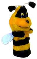 Радомир Кукла на руку Пчелка 32 см (С833) оранжевый/черный