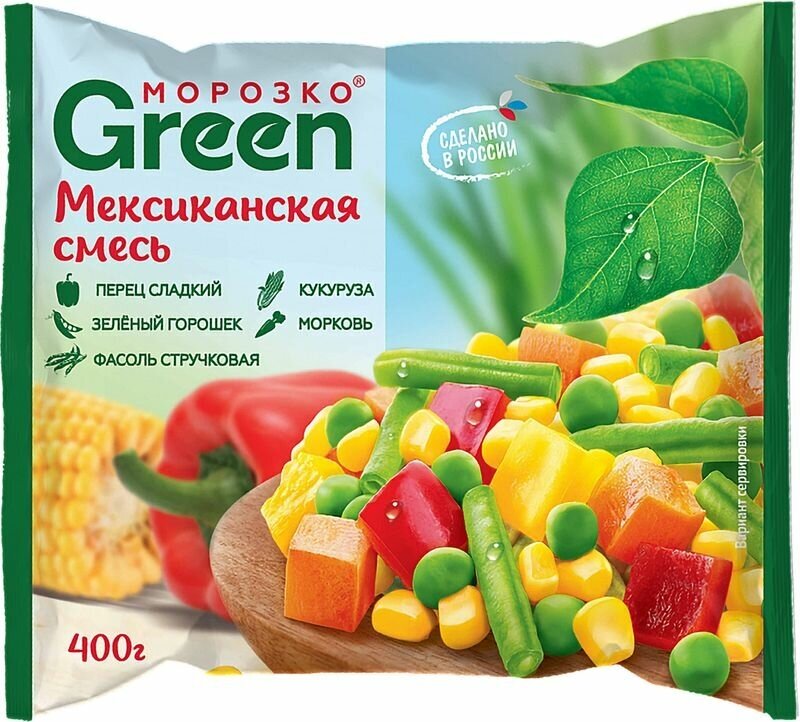 Смесь овощная Морозко Green Мексиканская