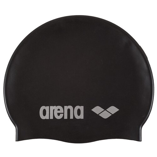 Шапочка для плавания Arena Classic Silicone, черная