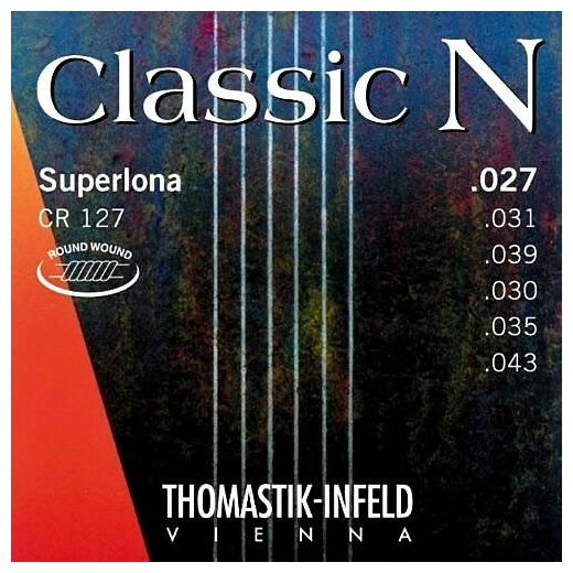 Струны для классической гитары Thomastik-Infeld Classic N CR127 27-43