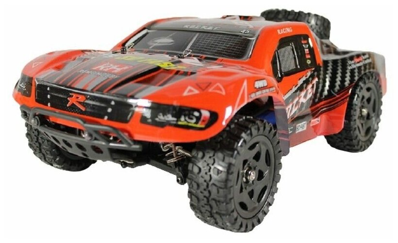 Радиоуправляемый шорт-корс Remo Hobby Rocket Brushless V2.0 (красный) 4WD 2.4G 1/16 RTR RH1625V2-RED