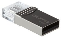 Флешка Qumo Keeper 64GB серебристый