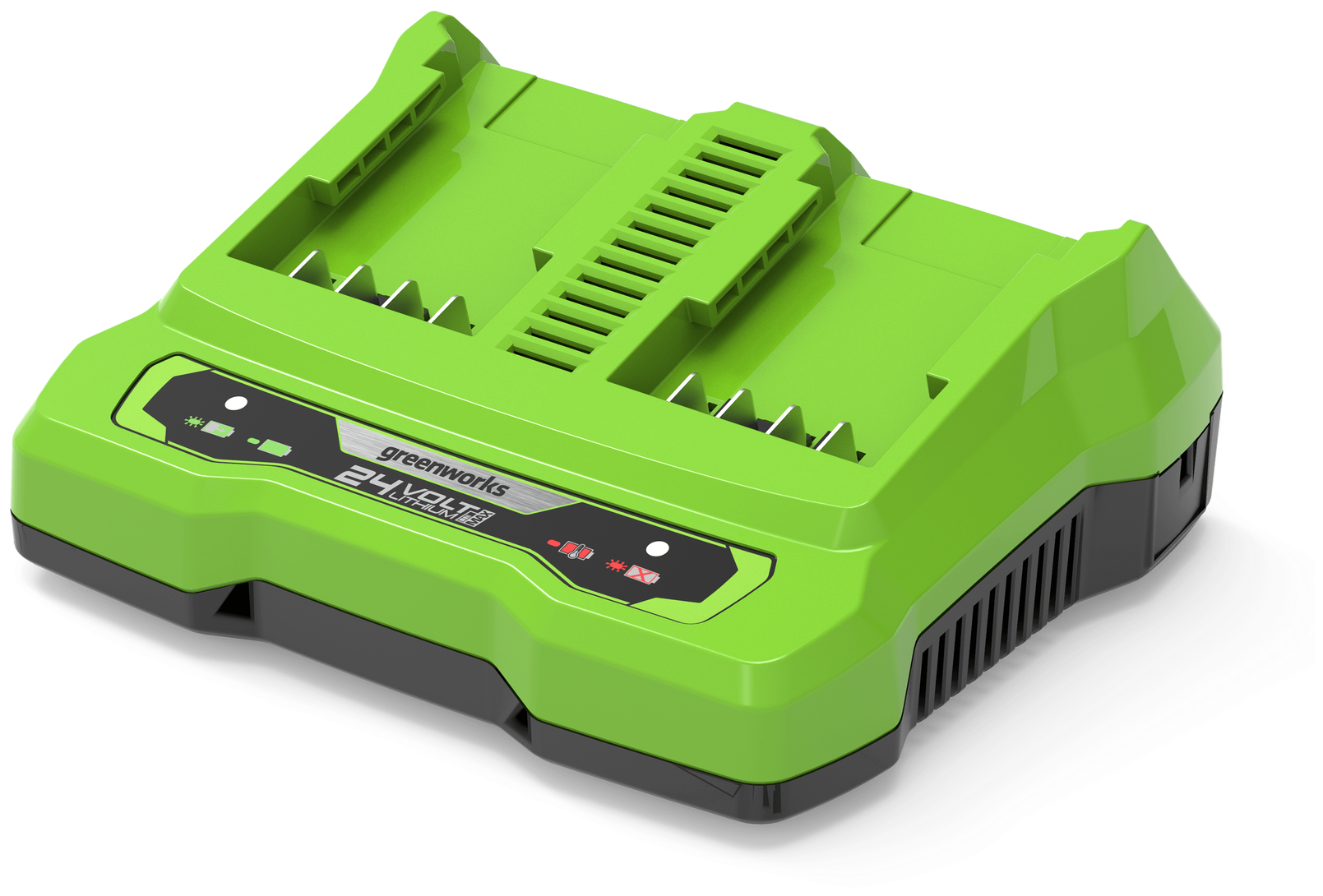 Зарядное устройство на 2 слота Greenworks G24X2UC2 24V (2931907)