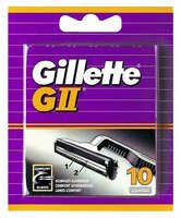 Сменные лезвия Gillette G-II 10 шт.