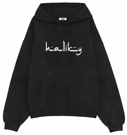 Худи мужское Black Knit Arabic Logo Hoodie M
