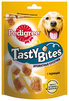 Лакомство для собак Pedigree Tasty Bites ароматные кусочки с курицей 130 г