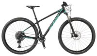 Горный (MTB) велосипед KTM Myroon Glory 12 (2018) black matt/mint/coral glossy 15