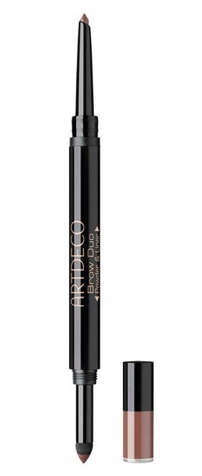 Тени-карандаш для бровей Artdeco Brow Duo Powder & Liner 22 Hot cocoa 0,8 г