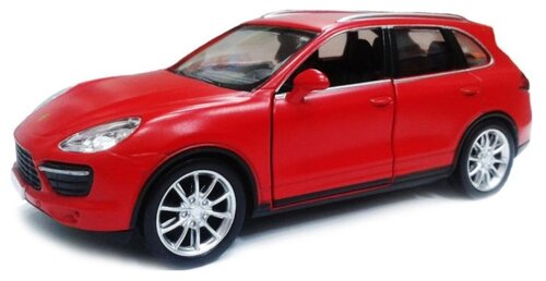 Внедорожник RMZ City Porsche Cayenne Turbo (554014M(B)) 1:32, 16.5 см, матовый красный