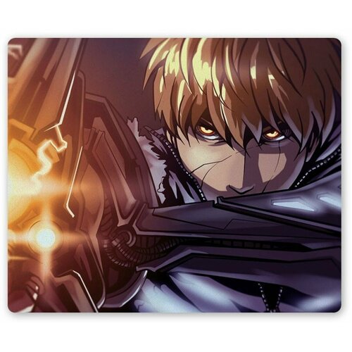 Коврик для мышки прямоугольный One Punch Man - Genos коврик для мышки прямоугольный one punch man saitama and genos