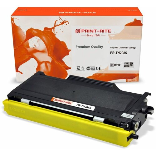 Картридж PRINT-RITE TFB697BPU1J1, TN2085, черный / PR-TN2085 картридж для лазерных принтеров мфу print rite tfb697bpu1j1 tn2085 черный для brother hl 2035 2035r pr tn2085