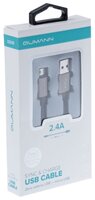 Кабель Qumann USB 2.0 - micro USB (23210) 1 м черный