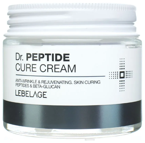 Крем для лица омолаживающий с пептидами Lebelage Dr.Peptide Cure Cream, 70 мл