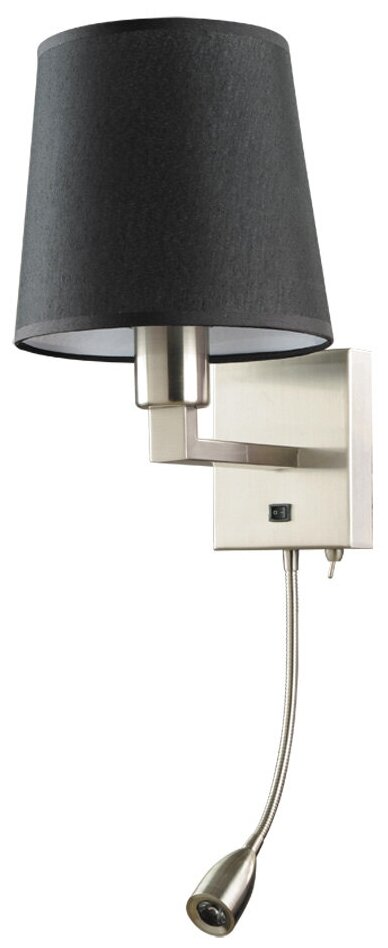 Настенное бра Arte Lamp HALL A9246AP-2SS, Серебро, LED, E27 40