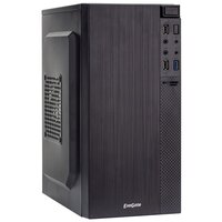 Корпус Minitower ExeGate BAA-104U-AAA350 (mATX, БП AAA350 с вент. 8см, 2*USB+1*USB3.0, аудио, черный)