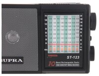 Радиоприемник SUPRA ST-123 черный