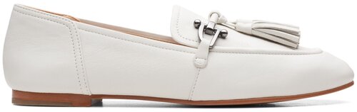 Лоферы  Clarks, размер 36EU (3.5UK), белый