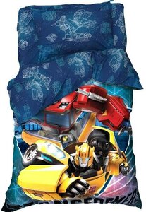 Фото Детское постельное белье 1,5 спальное Transformers 143х215 см, 150х214 см, 50х70 см -1 шт