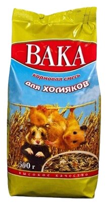 Корм вака ВК для хомяков 500г 43274