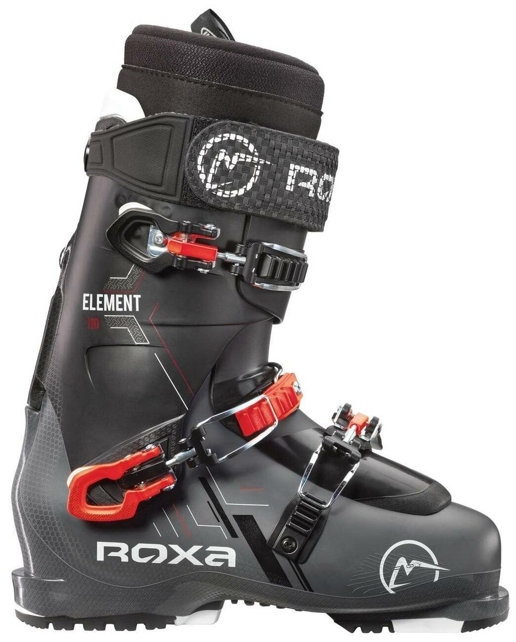 Горнолыжные ботинки ROXA Element 110 I.R Anthracite/Black/Black (см:29,5)