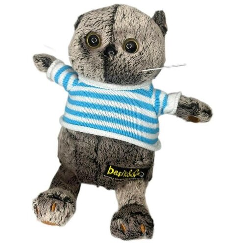 Мягкая игрушка кот Басик в свитере