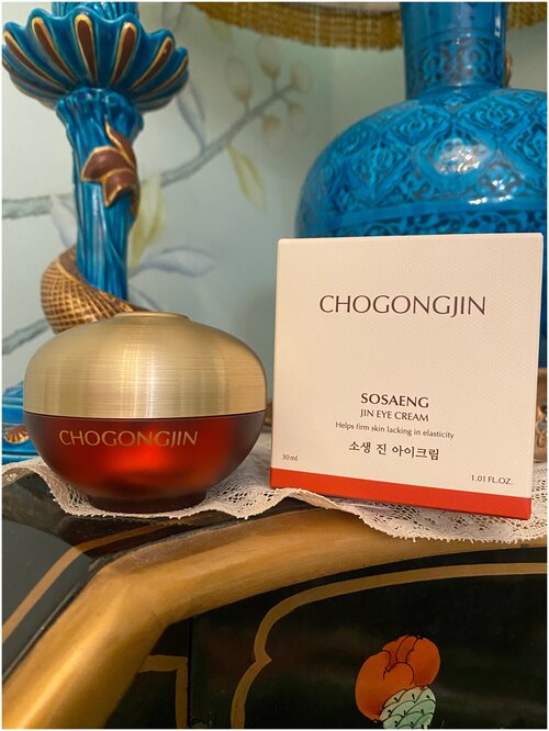 Антивозрастной крем вокруг глаз с женьшенем Chogongjin Sosaeng Eye Cream, 30 мл