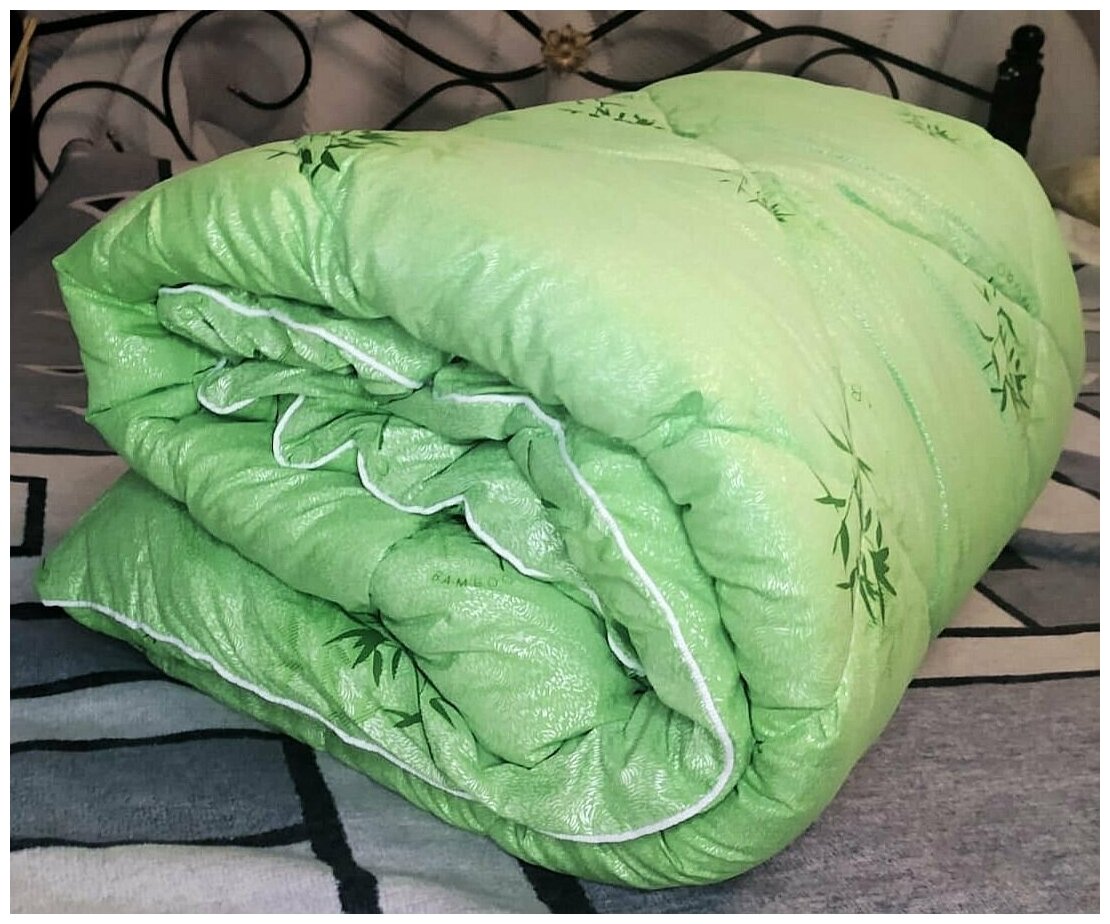 Одеяло Асика 1.5 спальное 150x210 см, зимнее с наполнителем бамбуковое волокно - фотография № 4