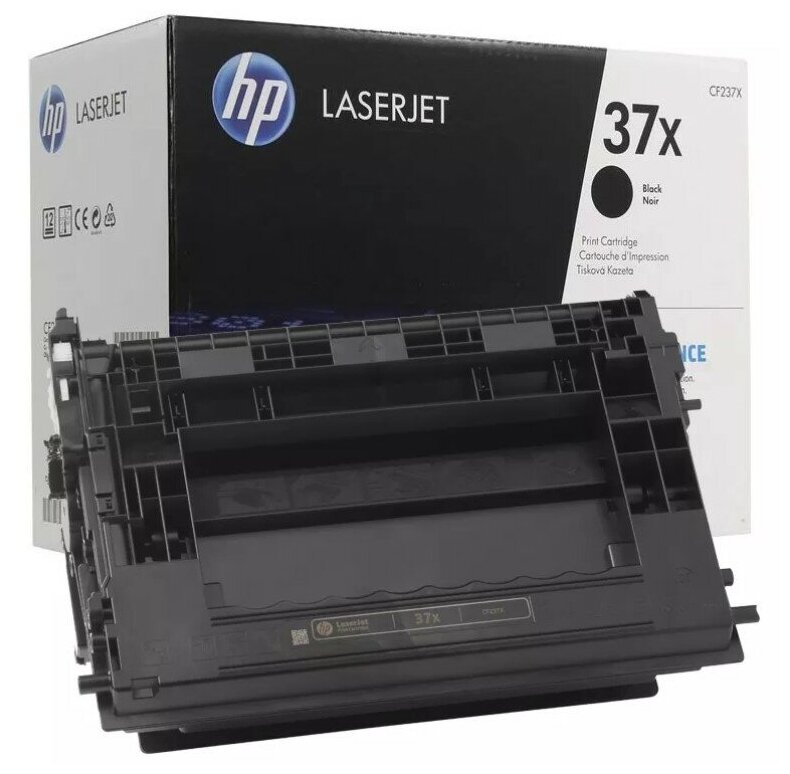 Лазерный картридж Hewlett Packard CF237X (HP 37X) Black