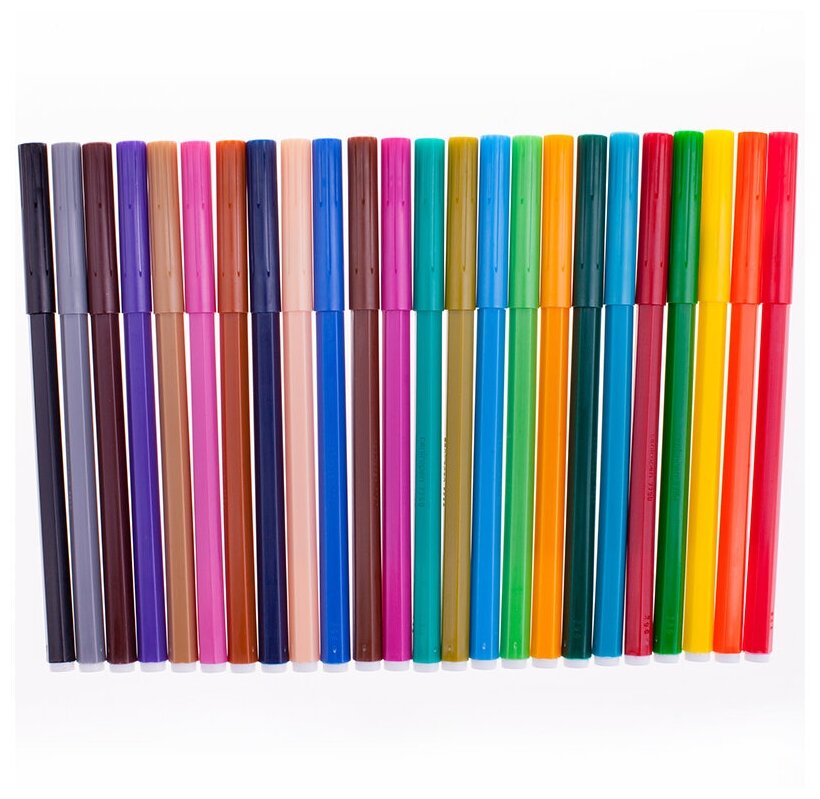 Фломастеры Centropen 24 цвета - фото №2