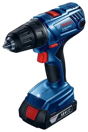Шуруповерт Bosch GSR 180-LI Professional 06019F8103 (с 2-мя АКБ, кейс)