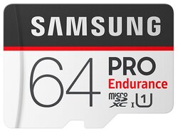 Карта памяти Samsung microSDXC PRO Endurance UHS-I U1 100MB/s + SD adapter