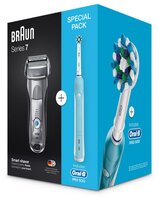 Электробритва Braun 7893s Series 7 + OralB PRO500