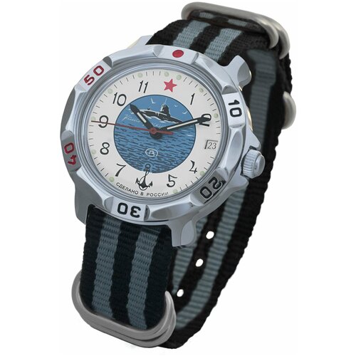 наручные часы командирские 811055 Наручные часы Восток Командирские, серый
