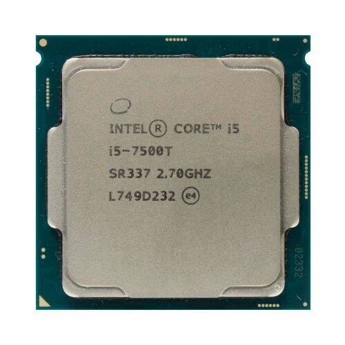 Процессор Intel Core i5-7500T LGA1151, 4 x 2700 МГц, OEM
