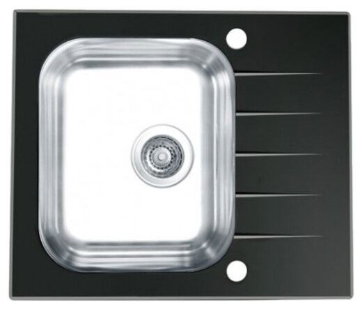 Кухонная мойка Alveus Vitro 10 RAL9005-90 черная 1114557 .