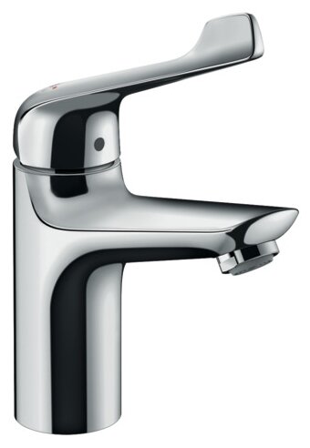 Смеситель для раковины, хром, однорычажный, Hansgrohe Novus Care 71921000