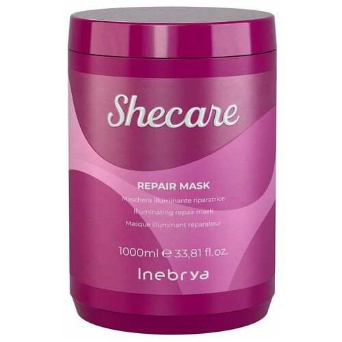 Маска для восстановления и блеска волос Repair Mask Inebrya Shecare, 1000 мл
