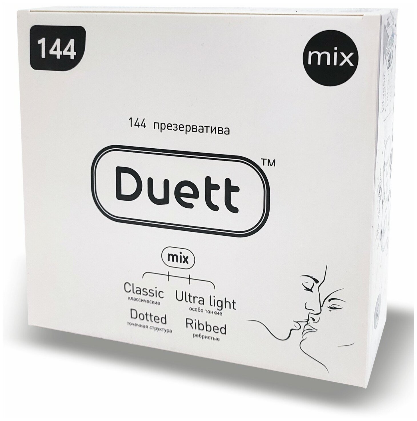 Презервативы DUETT Mix набор микс 30 штук — купить в интернет-магазине по низкой цене на Яндекс Маркете