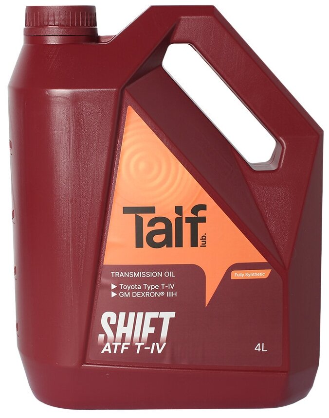 Масло Трансмиссионное "Taif" Shift Atf T-Iv (4 Л) TAIF Lubricants арт. 214014